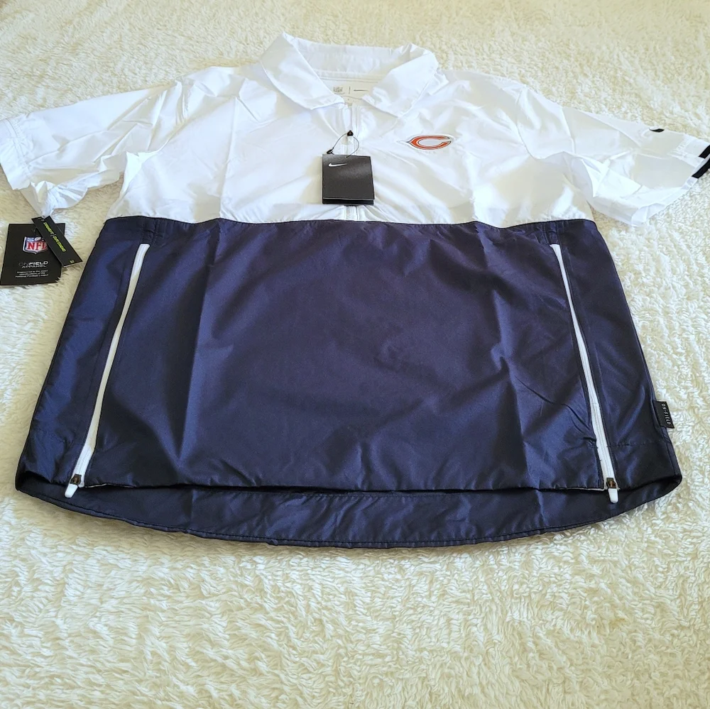 ✨️HP✨️ NFL🏈 x Nike👟 Chicago🏙 Bears🐻 Coach's Jacket - NWT - Picture 14 of 16
